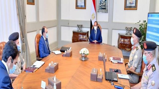 السيسي يتابع تطورات مشروعات الإسكان والشبكة القومية للطرق