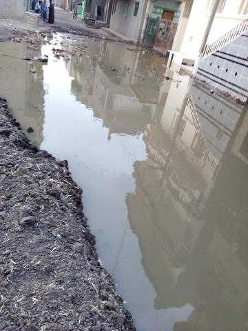 قرية ”طماى الزهايرة” بالدقهلية تغرق فى مياه الصرف الصحى