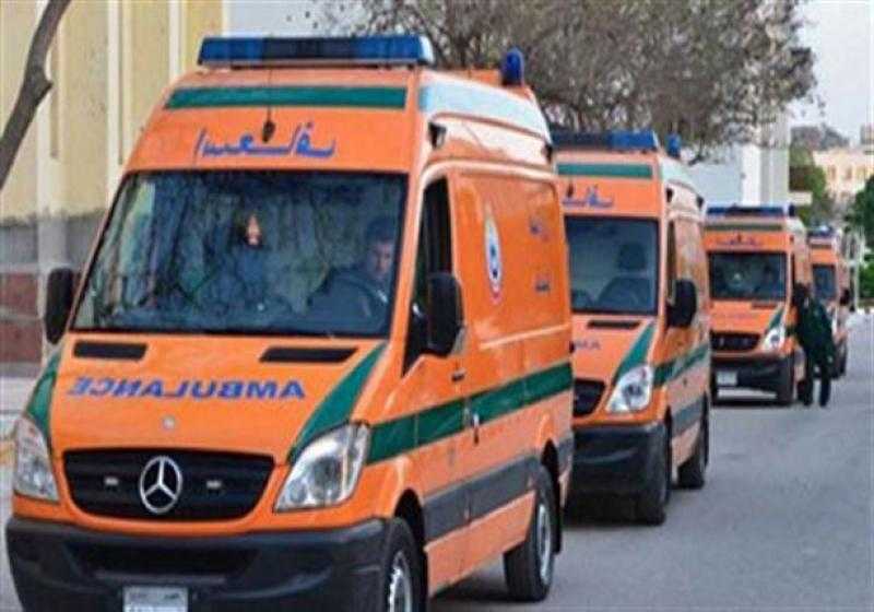 إصابة 3 عمال إثر انقلاب خلاط أسمنت في البحيرة