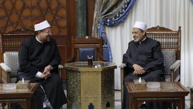 شيخ الازهر ووزير الاوقاف