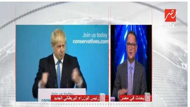 بالفيديو.. شريف عامر يعرض حوار سابق لرئيس وزراء بريطانيا الجديد ورأيه في مصر