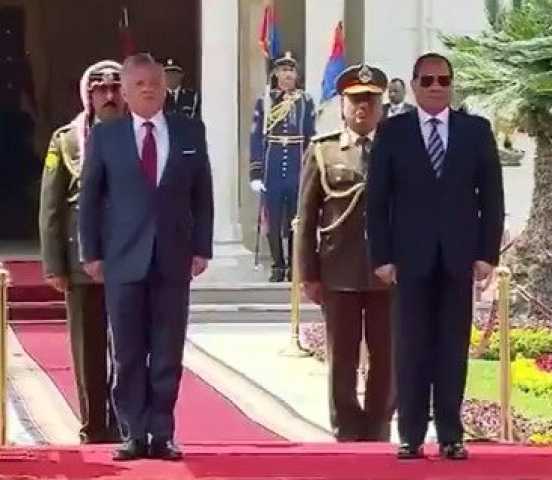 بث مباشر.. استقبال ملك الأردن في قصر الاتحادية