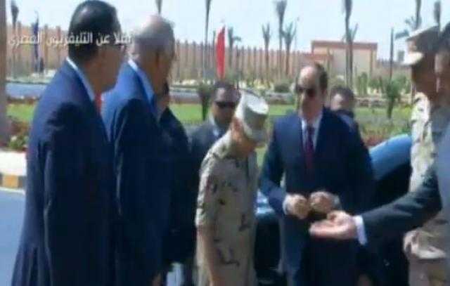 بالفيديو.. السيسي يفتتح مجمع الأسمدة الفوسفاتية والمركبة في العين السخنة