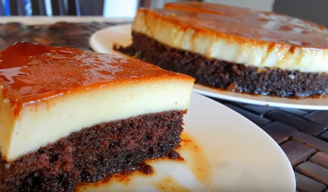 كيك الكريم كراميل