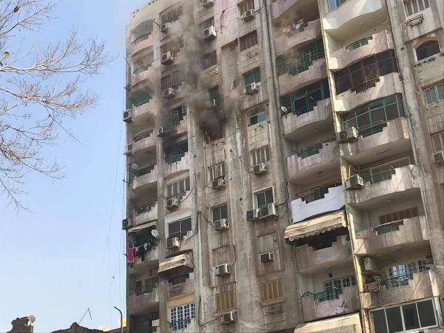 صورة من الحريق
