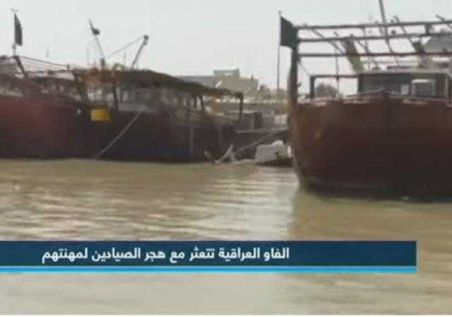 فيديو: الفاو العراقية تتعثر مع هجر الصيادين لمهنتهم