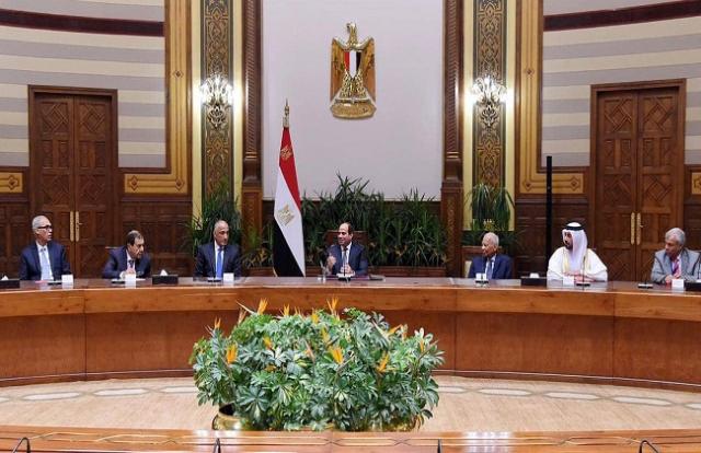  لقاء السيسي مع مجلس محافظي المصارف المركزية العربية