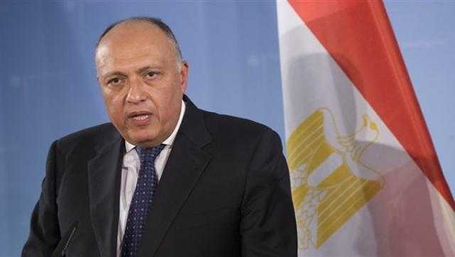 بث مباشر لمؤتمر وزير الخارجية سامح شكري ونظيره الفرنسي