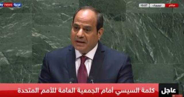 الديهي: كلمة الرئيس السيسي بالأمم المتحدة شاملة جامعة