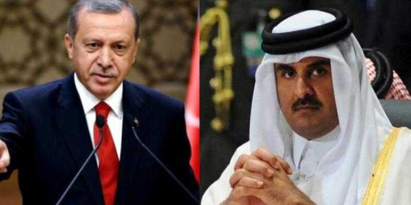 أمير قطر ورئيس تركيا يؤكدان ضرورة تجنب اتساع نطاق الصراع بالمنطقة