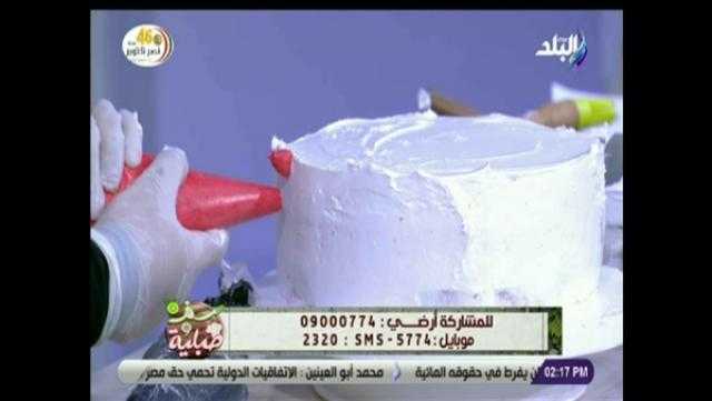 بالفيديو.. طريقة عمل التورتة بطريقه سهلة