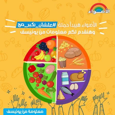 نهضة مصر تتعاون مع اليونيسف للتوعية بأهمية التغذية السليمة للأطفال 