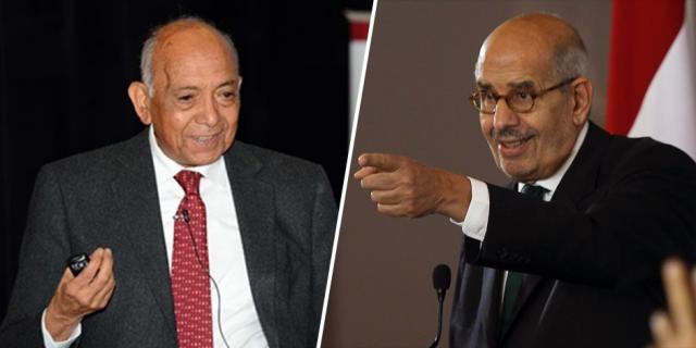 محمد البرادعى والدكتور محمد غنيم