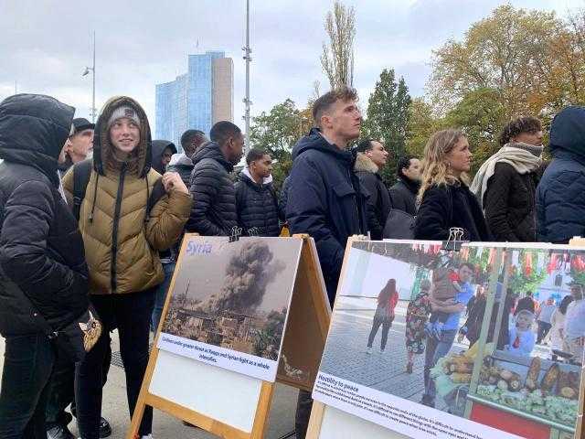 بالصور .. العالم ينتفض ضد الصمت الأممى تجاه الدول الداعمة للإرهاب