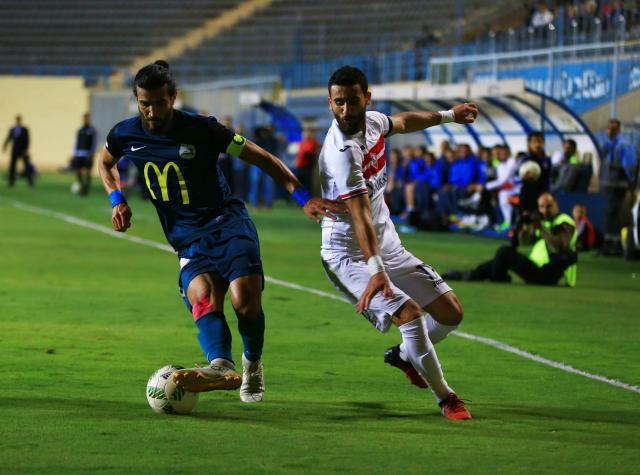 بهدف قاتل ..إنبى يذيق الزمالك مرارة الهزيمة الأولي بالدورى ...