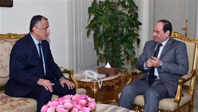 الرئيس السيسي ومحافظ البنك المركزى 