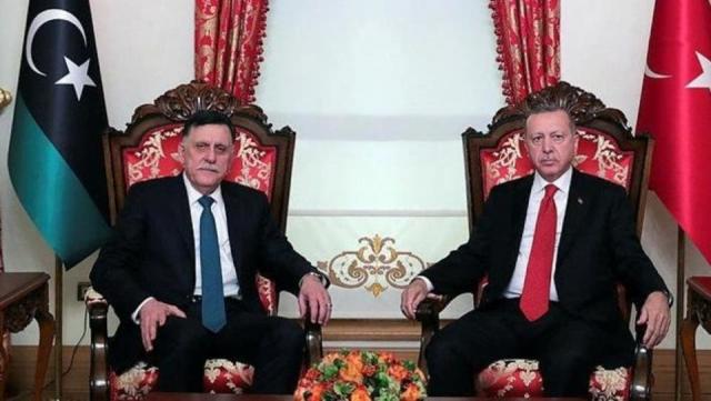 أردوغان والسراج 