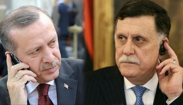 السراج وأردوغان