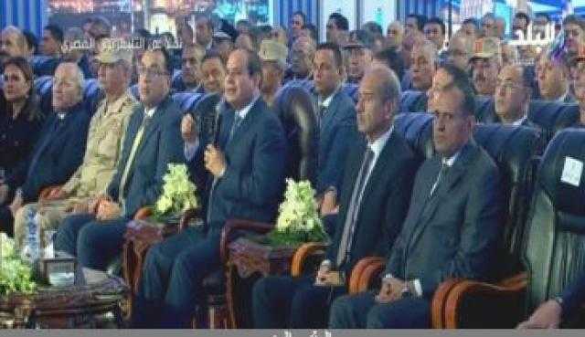 السيسي: العدادات الذكية ستنهي مشكلة القراءة وتحصيل الفواتير (فيديو)