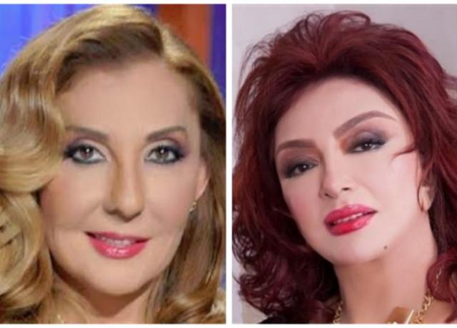 الفنانة نادية الجندى-الفنانة نبيلة عبيد