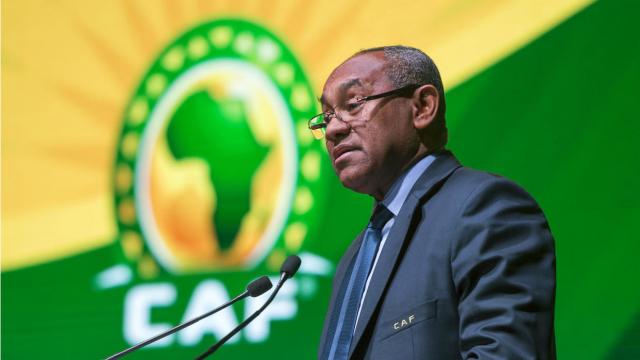 أحمد أحمد رئيس الاتحاد الأفريقى لكرة القدم كاف