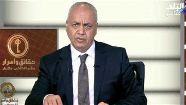 بالفيديو .. مصطفى بكري: الإخوان تستغل أي حدث لإثارة الفوضى   