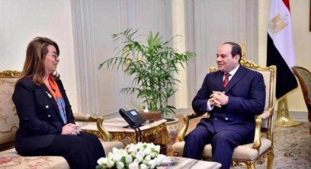 الباز عن لقاء السيسي بغادة والي : مصر تقدر جهود أبنائها
