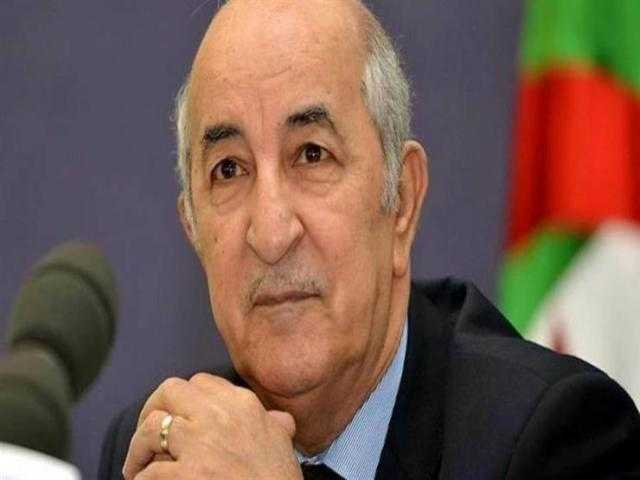 الرئيس الجزائرى ينعى استشهاد 25 عسكريا فى حرائق بولايتى تيزى وزو وبجاية