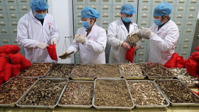 مستشفي صيني للطب التقليدي -ارشيفية