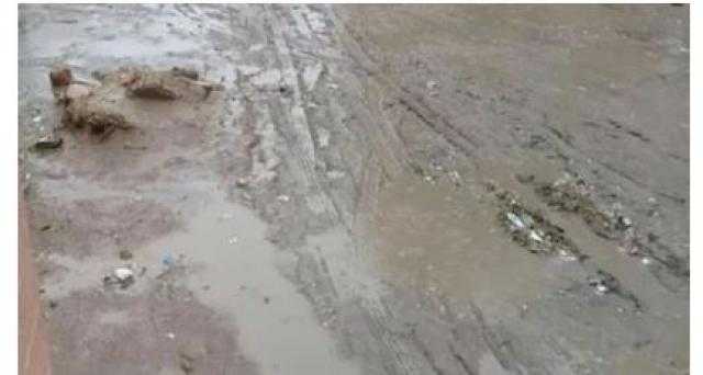 أهالى مساكن عين شمس يشكون من الغرق بمياه الصرف