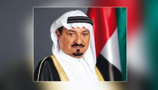 الشيخ حميد بن راشد النعيمي عضو المجلس الأعلى حاكم عجمان