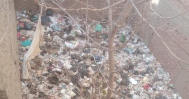 صورة من تركم القمامة