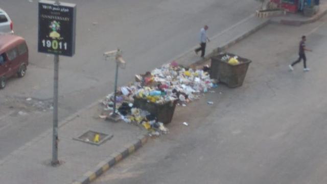 تراكم القمامة بمدينة العبور