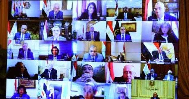 تفاصيل اجتماع مجلس المحافظين بتقنية الفيديو كونفرانس برئاسة مدبولي