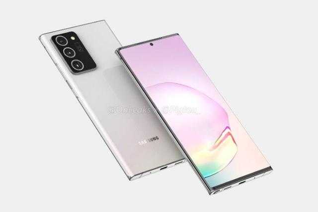 تسريب يكشف التصميم الأنيق لهاتف Samsung Galaxy Note 20+ 5G