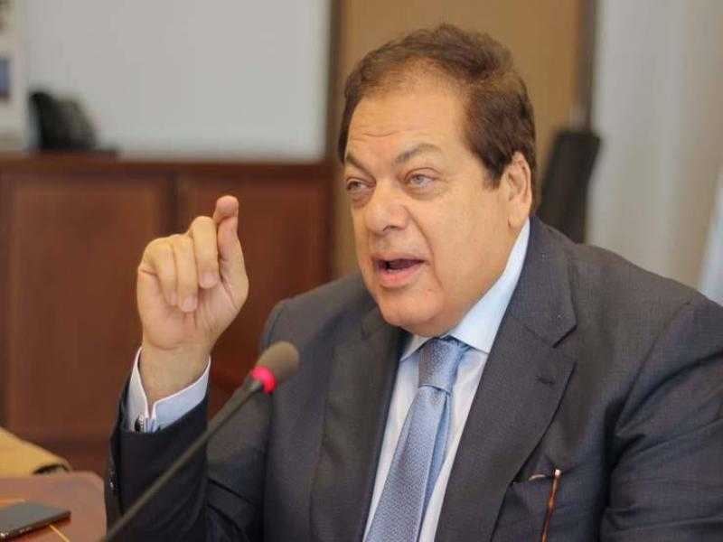التحالف الوطني يهنئ النائب محمد أبو العينين برئاسة برلمان الاتحاد من أجل المتوسط