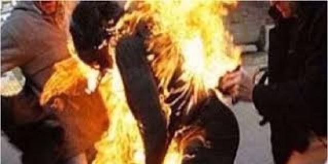 طعن زوجته وأضرم النار في جسدها لشكه في سلوكها | حوادث | خط ...