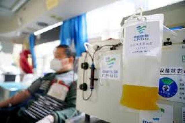عمرها 65.. فريق طبى يفصل بلازما مريضة كورونا ويحقنها بجديدة لعلاجها