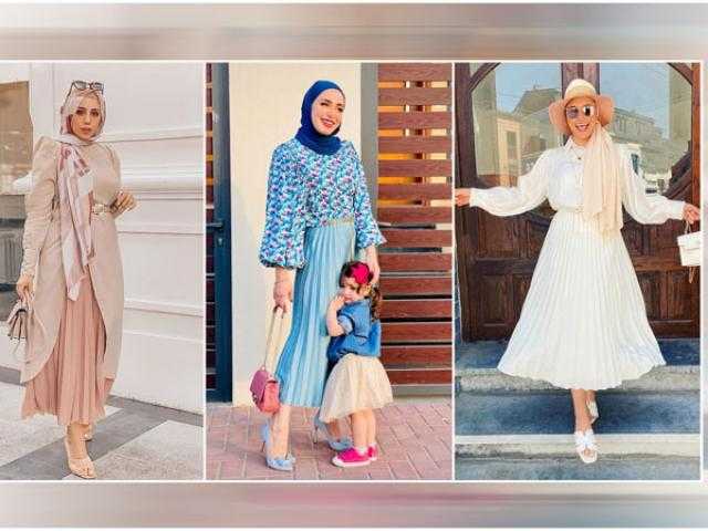 صور .. أفكار لتنسيق ملابس المحجبات لتجمعات عيد الأضحى