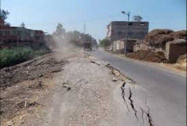 أهالى الساحل بشبرا يشكون من سوء حالة الطرق