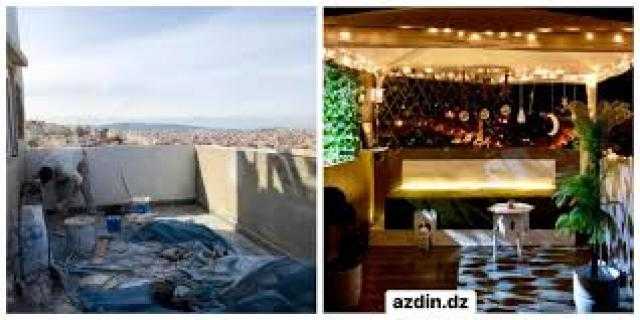 شاب مغربي يحول سطح منزله لقطعة فنية