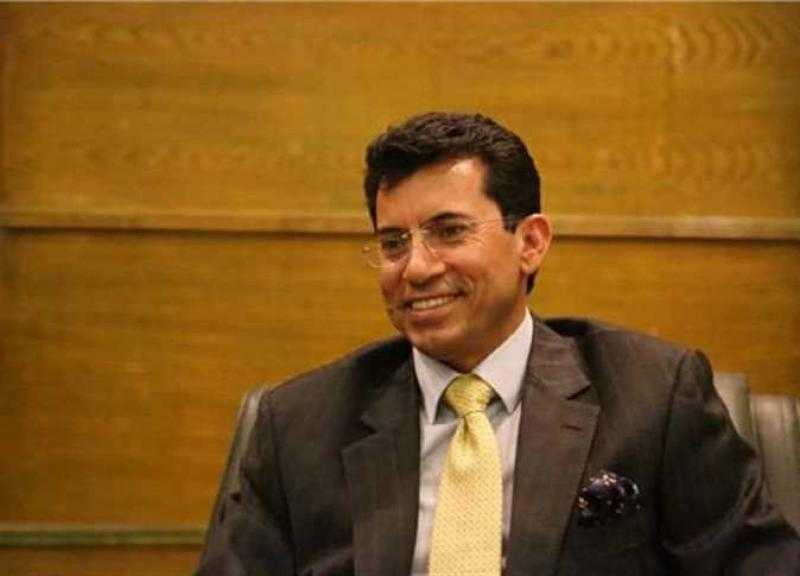 أشرف صبحي يصل محافظة بني سويف لتفقد المنشآت الشبابية