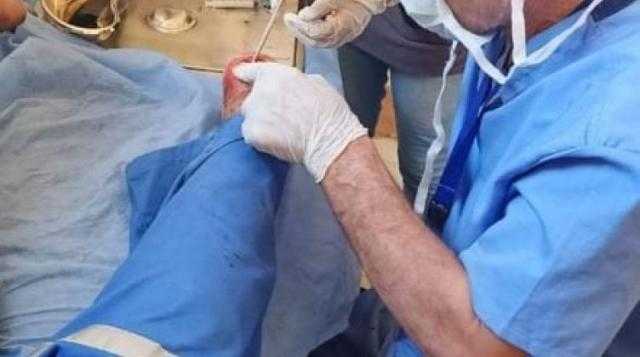 توقيع الكشف الطبى على 109 من مواطنى قرى مدينة الشلاتين