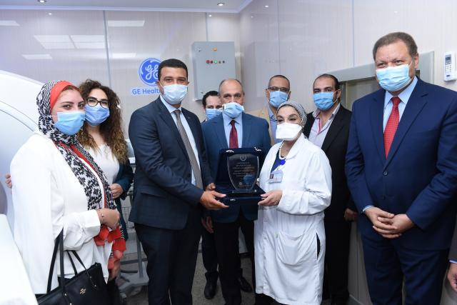 مؤسسة البنك التجاري الدولي"CIB" وجامعة القاهرة يفتتحان وحدة الأشعة المقطعية 