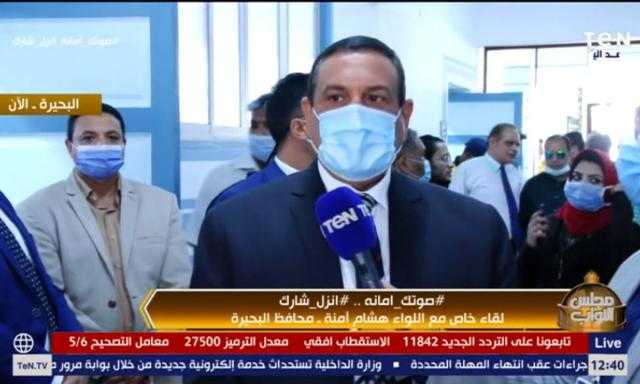 محافظ البحيرة: لم نرصد أي سلبيات والإيجابيات كثيرة