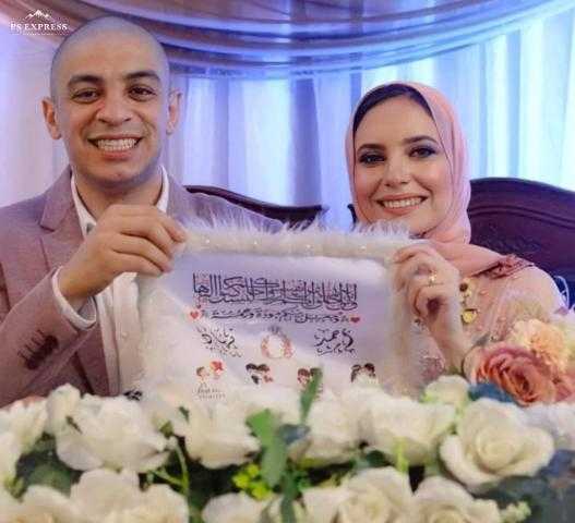 عقد قران أستاذ أحمد حمدي عسل على الآنسة نهاد سالم