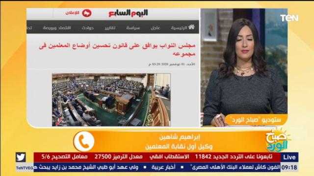 البرلمان يوافق نهائيا على حزمة امتيازات للمعلمين.. والنقابة تكشف التفاصيل