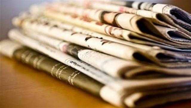 تفقد الرئيس السيسي مواقع مشروعات تطوير شبكة الطرق والمرافق يتصدر اهتمامات الصحف