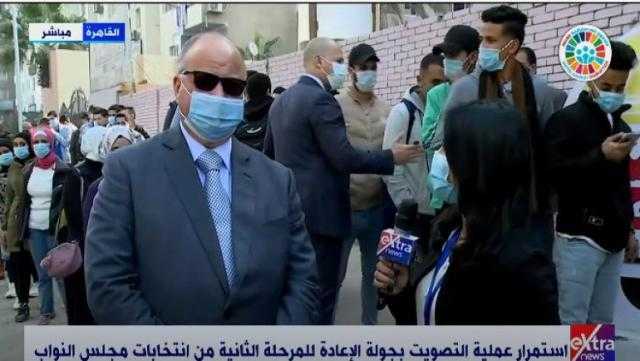 محافظ القاهرة: إقبال كبير على جولة إعادة المرحلة الثانية لانتخابات النواب
