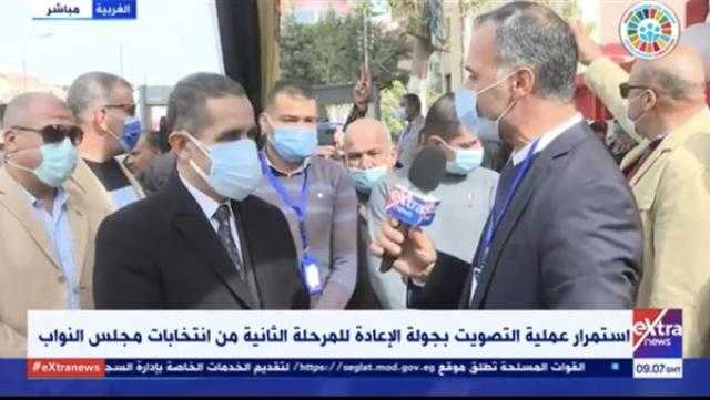محافظ الغربية: إقبال كبير من المواطنين على جولة الإعادة لانتخابات النواب